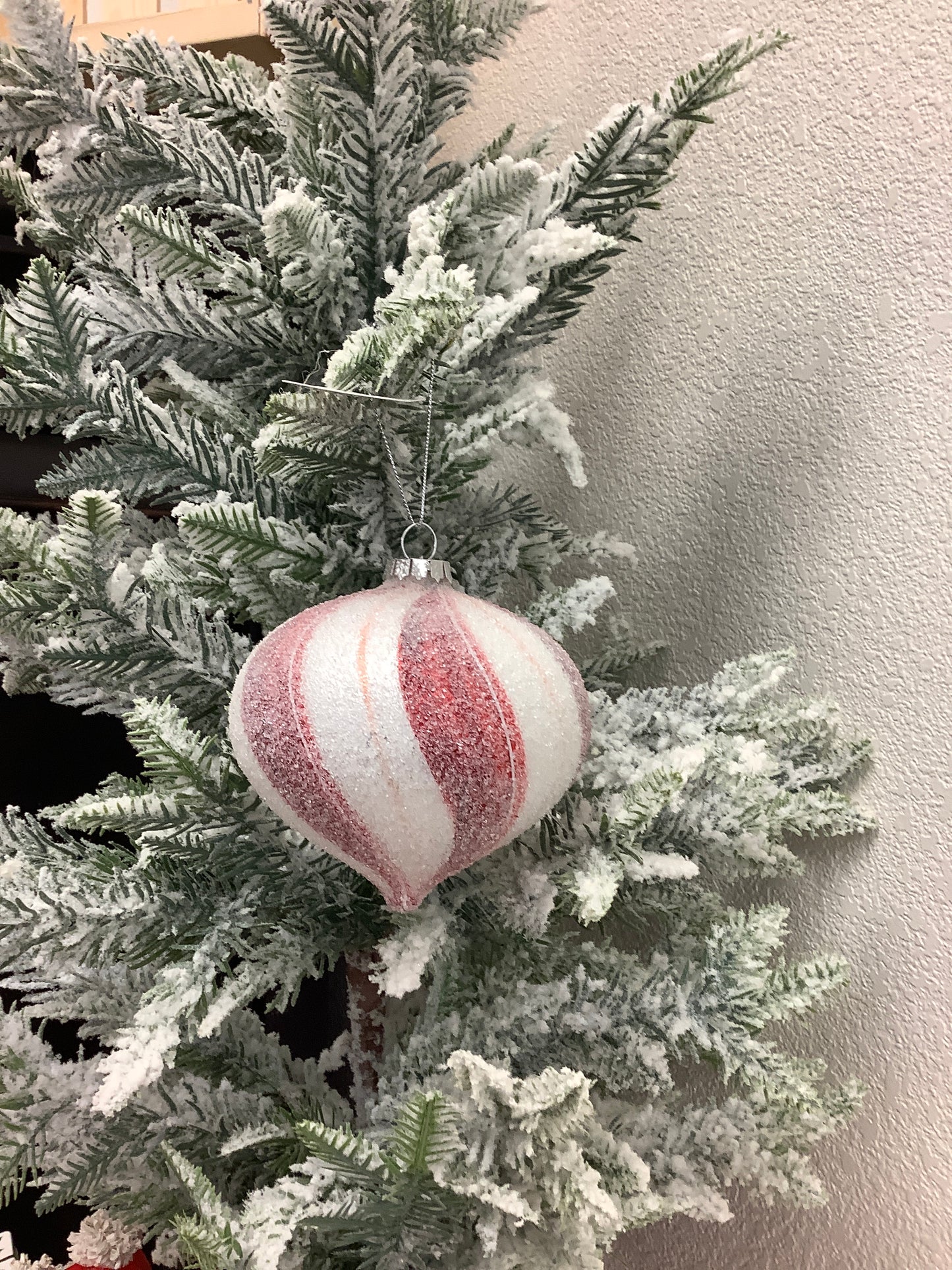 Peppermint Colored Ornaments