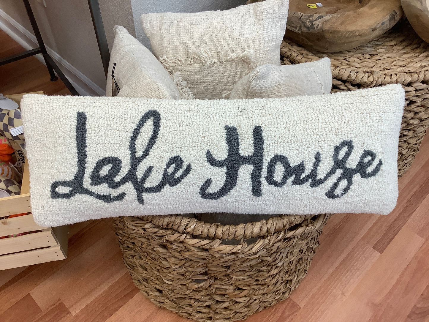 Wool & Cotton Pillow “Lake House”