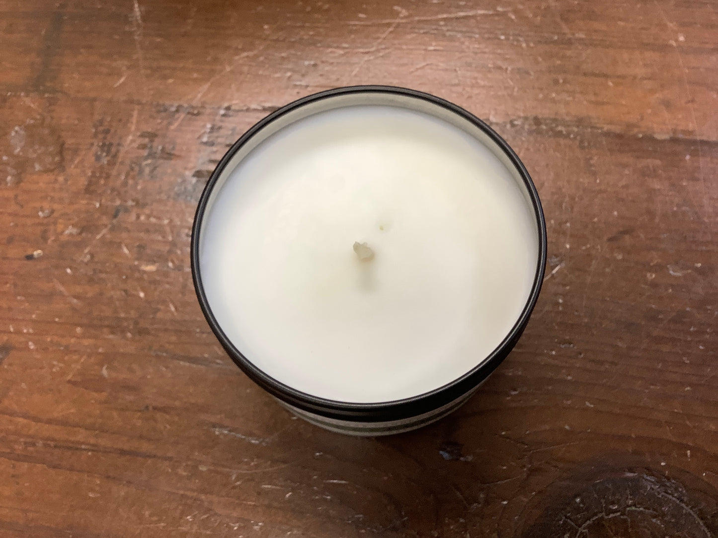 Peppermint Handcrafted Tallow & Beeswax Candle With Essential Oils