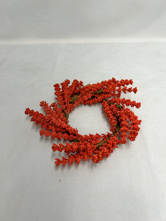 Orange Sallowthorn Candle Ring