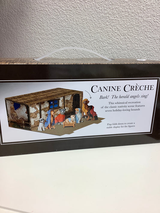 Canine Manger Scene