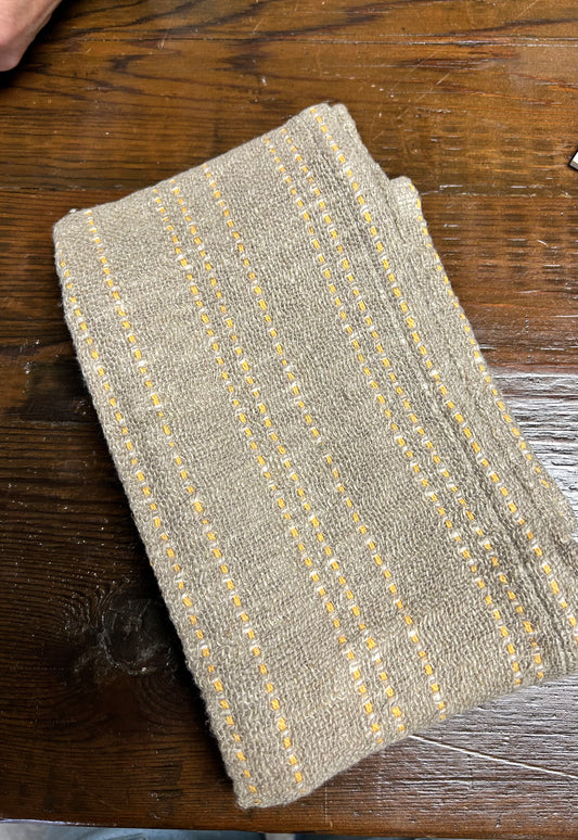 Woven Cotton & Linen Tea Towel