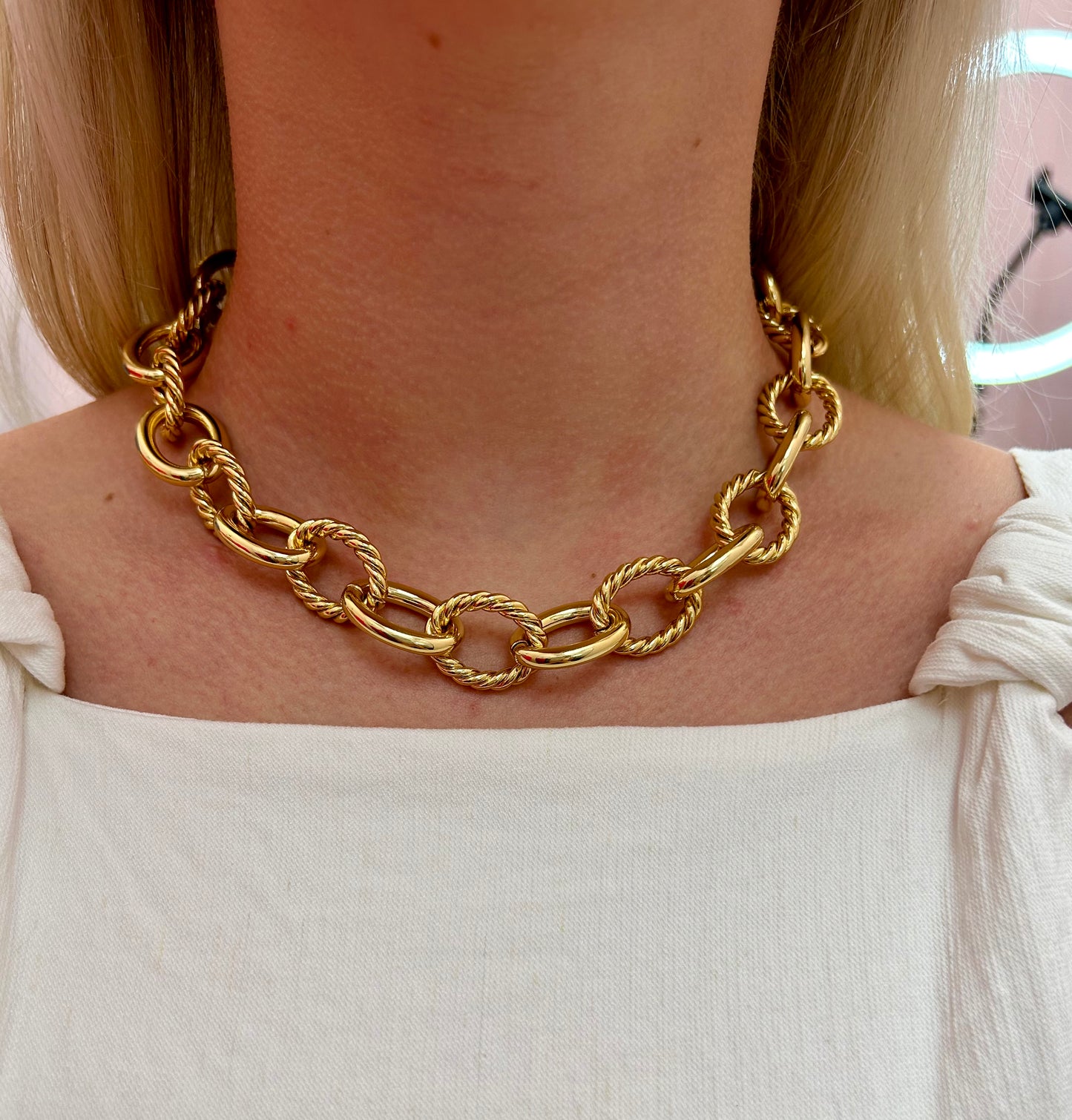 Aspen Double Chunky Choker