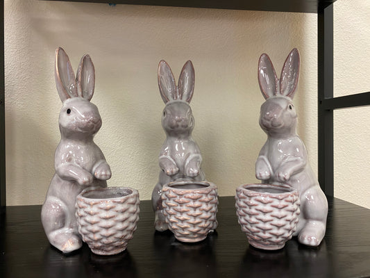 Stoneware Rabbit Reactive Glaze