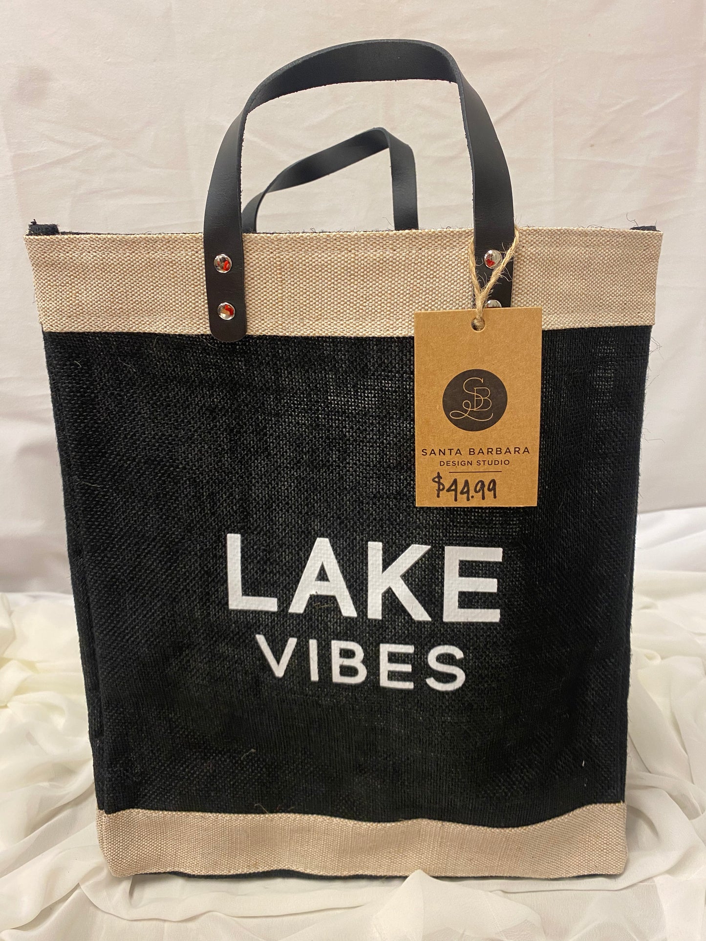 Black Lake Vibes Tote