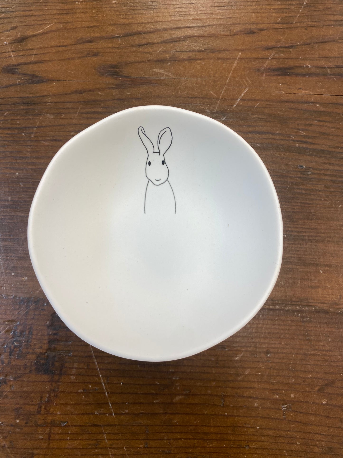 Stoneware Bowls W Rabbit