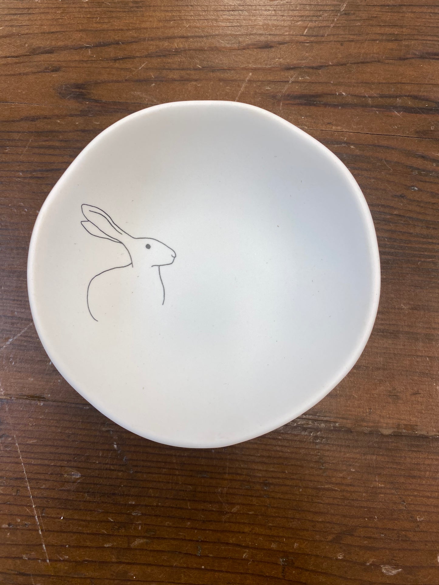 Stoneware Bowls W Rabbit