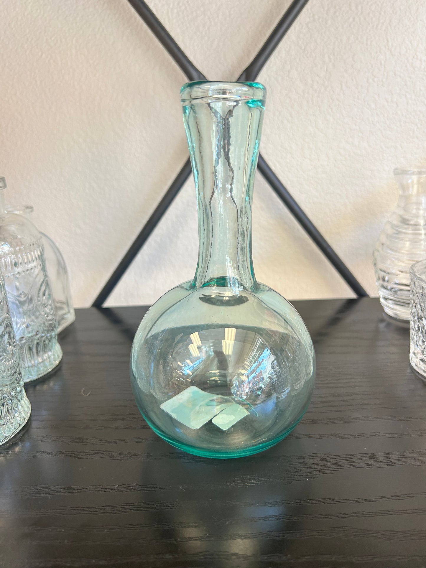 Glass Bottle Bud Vases