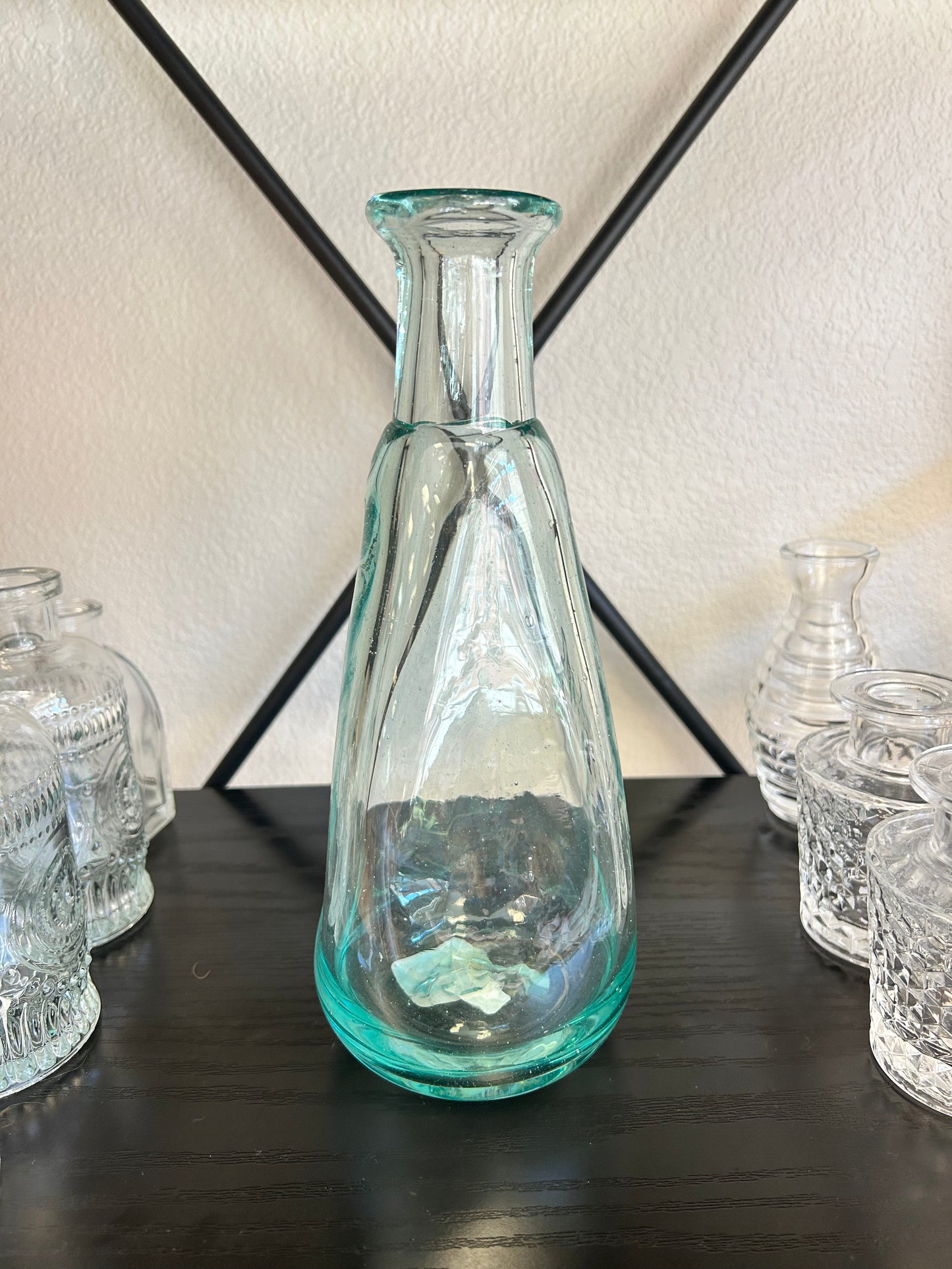 Glass Bottle Bud Vases