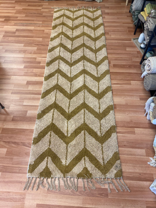 Cotton Tufted Floor Runner