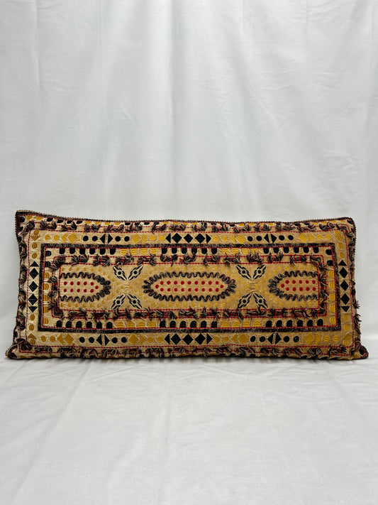 Velvet Embroidered Pillow