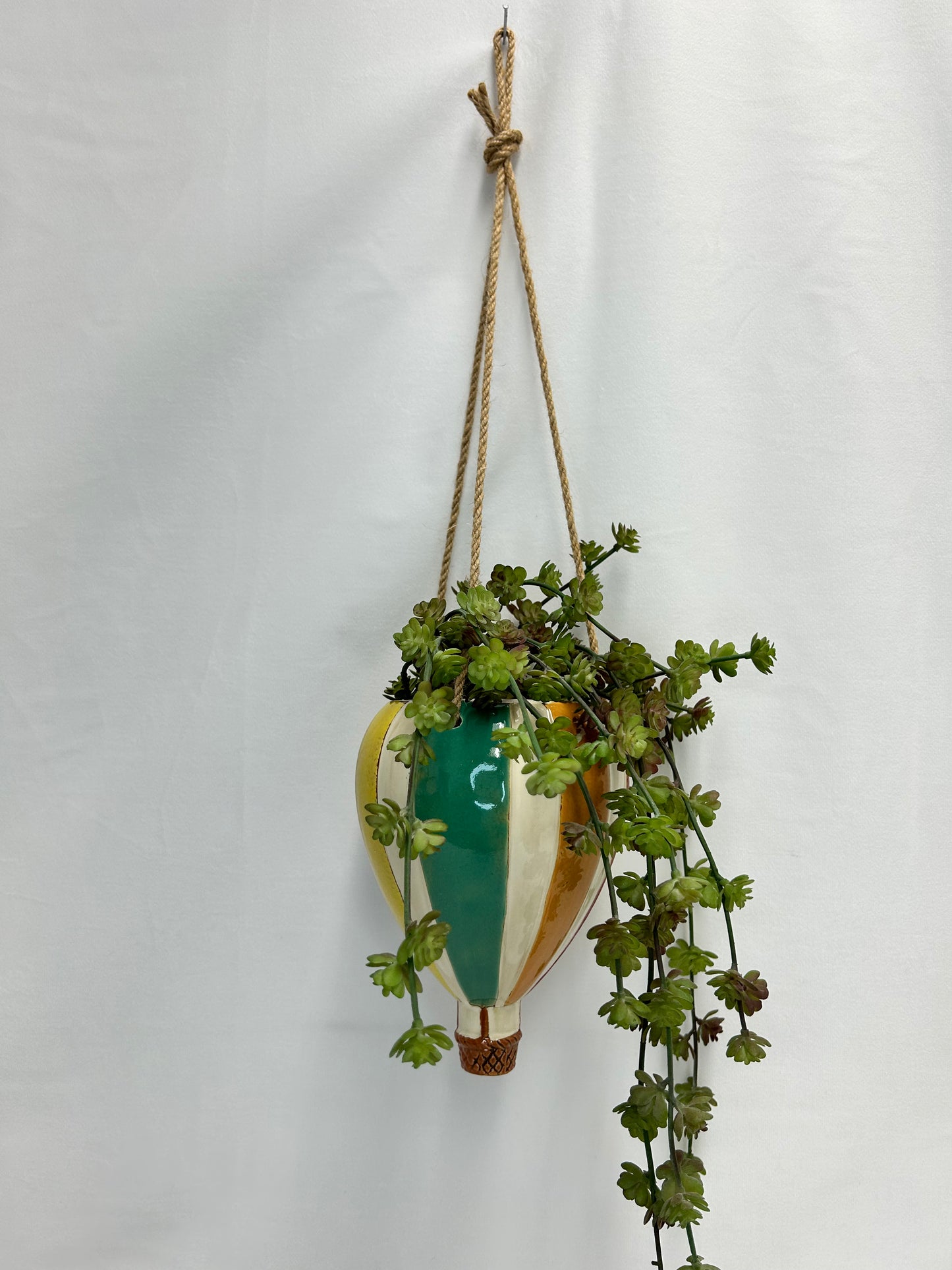 Ceramic Hot Air Ballon Hanging Planters