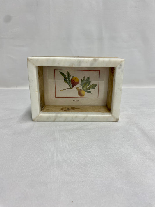 Marble & Mango Wood Frame