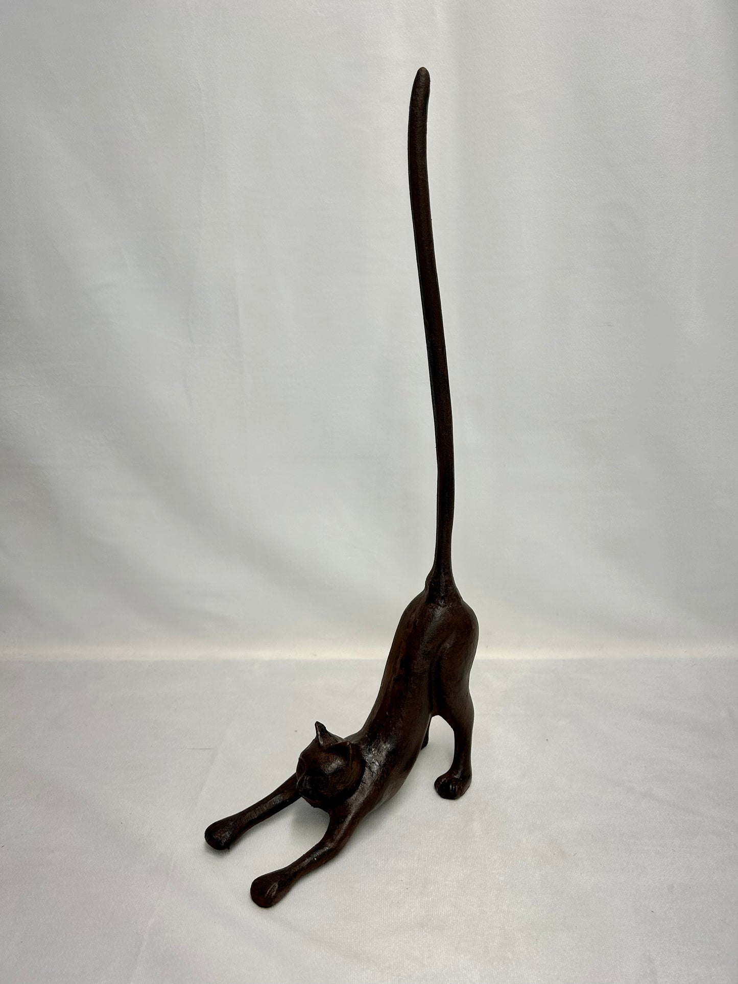 Cast Iron Cat Paper Towel Holder