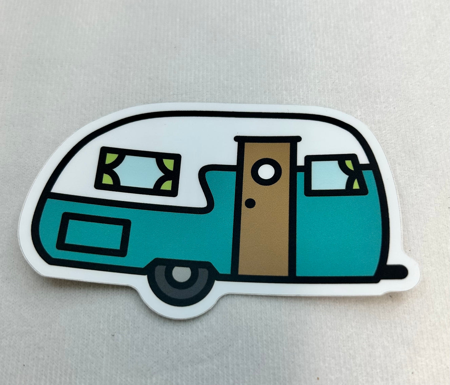 Retro Camper Sticker