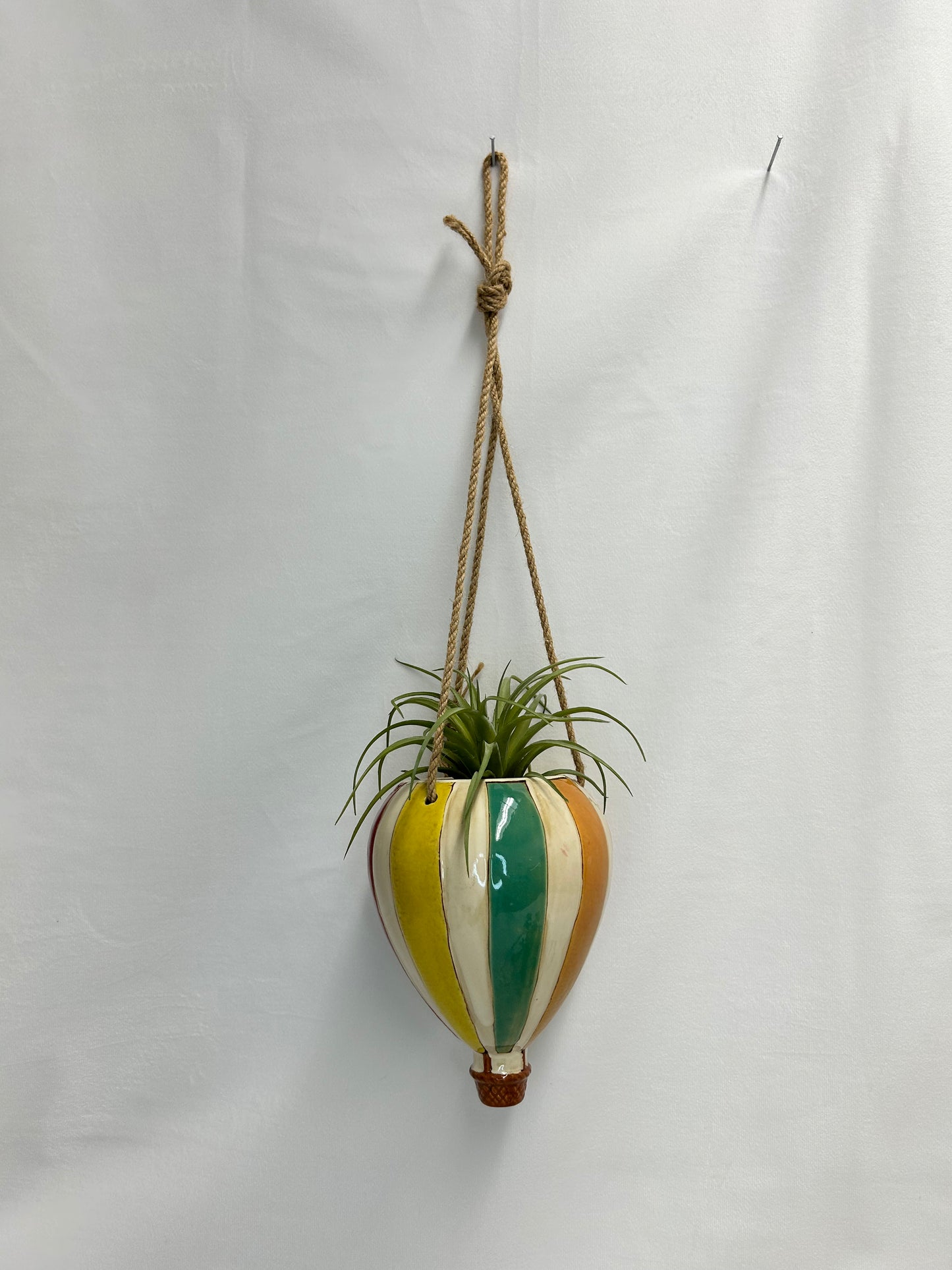 Ceramic Hot Air Ballon Hanging Planters